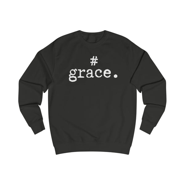 Grace Hashtag Sweatshirt — Inspirational Christian Crewneck