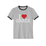 I Love Grace Ringer T‑Shirt