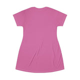 #Grace T-Shirt Dress in Pink