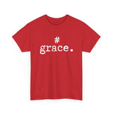 #Grace Hashtag T-shirt in Black, Brown, Charcoal, Navy, Purple