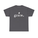 #Grace Hashtag T-shirt in Black, Brown, Charcoal, Navy, Purple