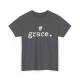 #Grace Hashtag T-shirt in Black, Brown, Charcoal, Navy, Purple