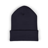 #Grace Embroidered Cuffed Beanie Hat
