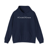 #CircleOfGrace Hoodie in Black, Chocolate, Navy & Red