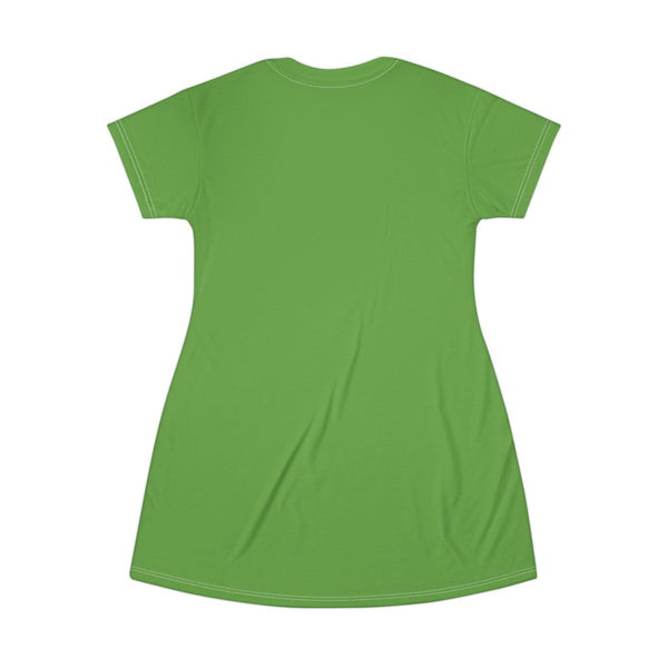 Grace Green T-shirt Dress G-Swag Apparel Grace Green T-shirt Dress G-Swag Apparel