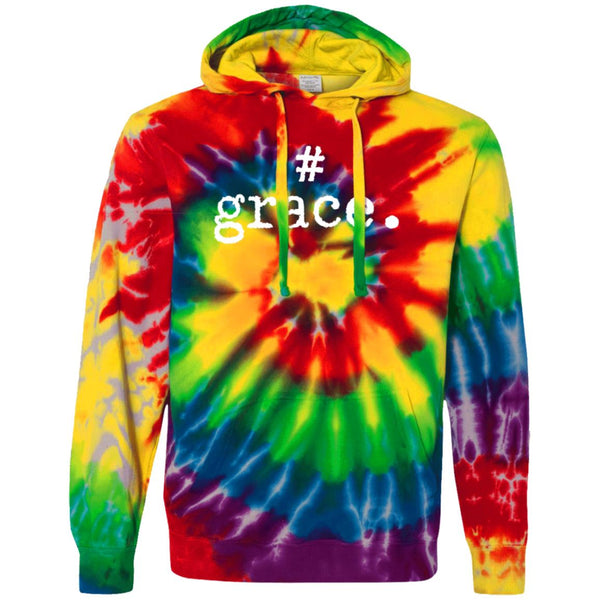#Grace Unisex Tie-Dye Pullover Hoodie
