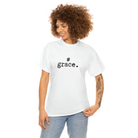 #Grace White Unisex Heavy Cotton T-shirt