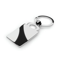 #Grace Rectangle Photo Keyring