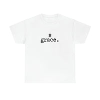 #Grace White Unisex Heavy Cotton T-shirt