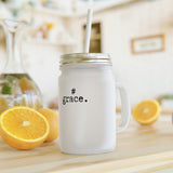 #Grace Beverage Mason Jar