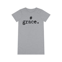 #Grace Gray T-shirt Dress