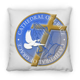 Cathedral of Grace Large Square Pillow