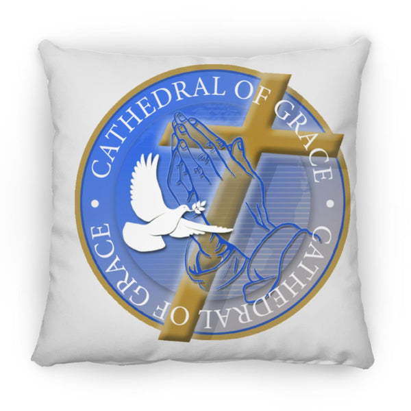 Cathedral of Grace Large Square Pillow