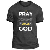 Pray Work Grace God Unisex T-shirt