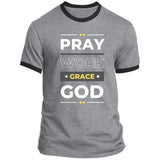 Pray Work Grace God Unisex T-shirt