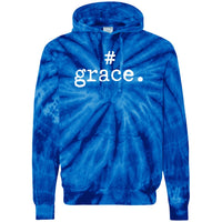 #Grace Unisex Tie-Dyed Pullover Hoodie