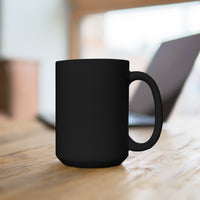 Keep Walking In Grace Black Mug 15oz