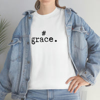 #Grace White Unisex Heavy Cotton T-shirt