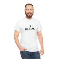 #Grace White Unisex Heavy Cotton T-shirt