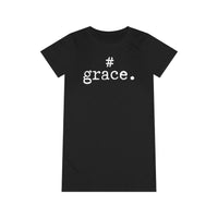 #Grace Black T-shirt Dress