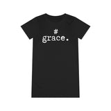 #Grace Black T-shirt Dress