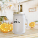 #Grace Mason Beverage Jar
